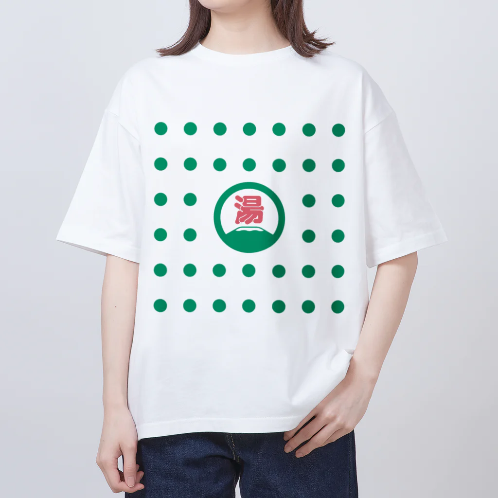 くすのき もんのまる湯のマーク Oversized T-Shirt