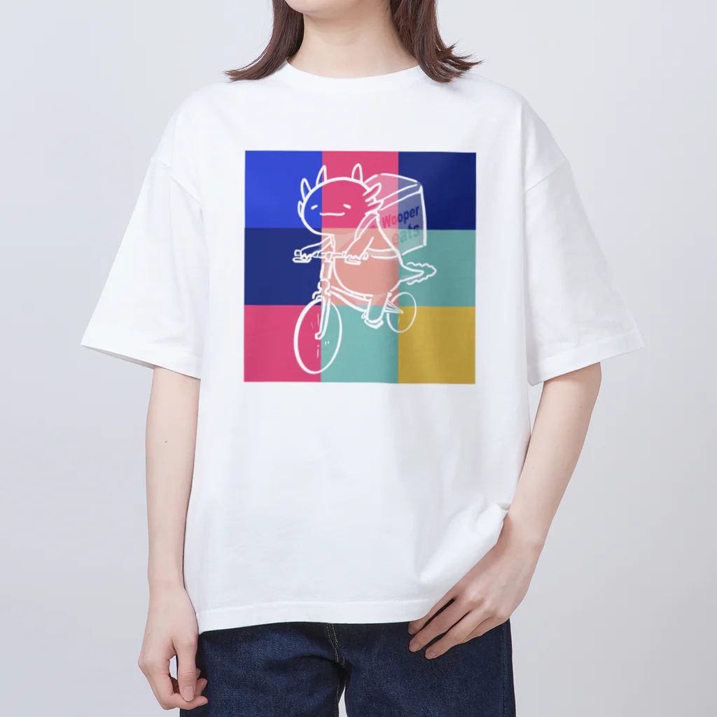 うーぱーいーつのトロピカルうーぱー オーバーサイズTシャツ