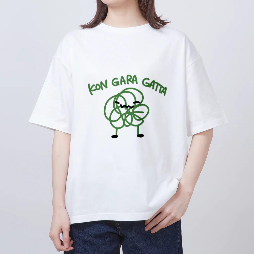 もずくのもくずのKON GARA GATTA! オーバーサイズTシャツ