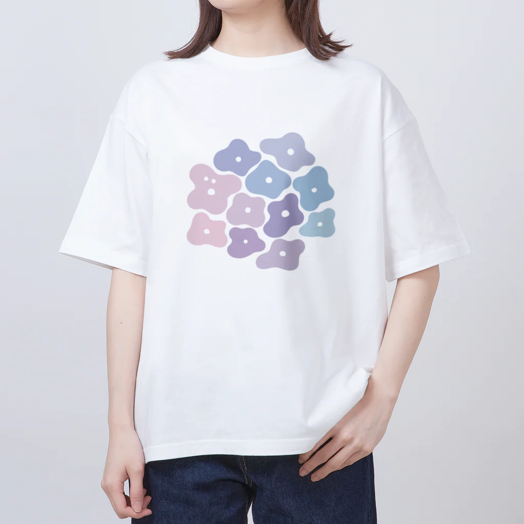 おばけ植物園のおばけ花（アジサイ） Oversized T-Shirt