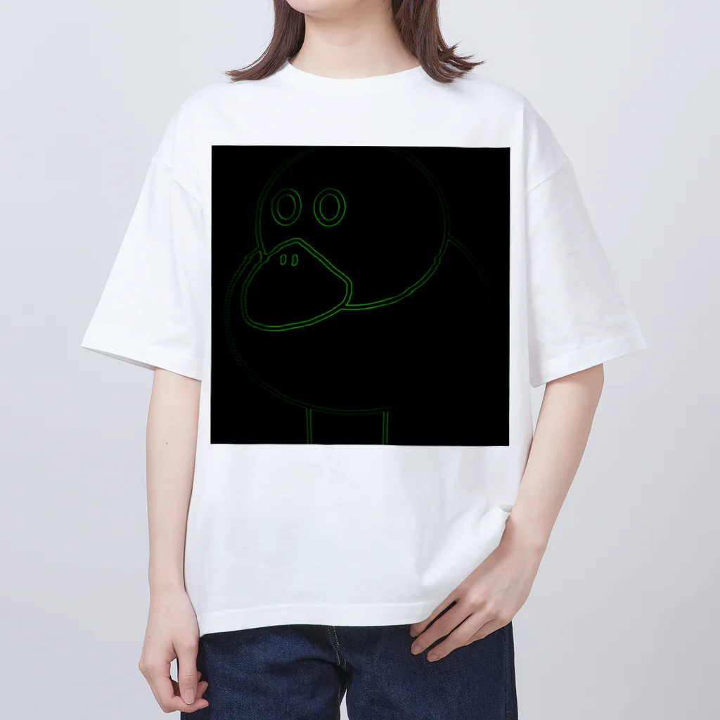 the duckのduck_cyber オーバーサイズTシャツ