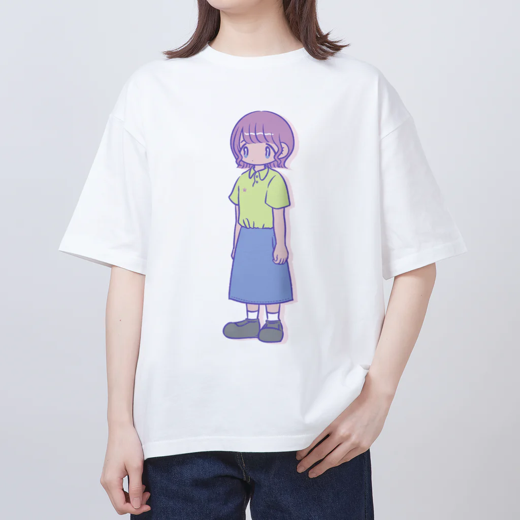 微々子(Viviko)の棒立ち女子 Oversized T-Shirt