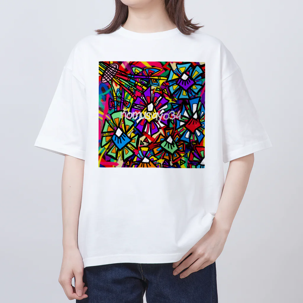 nomusayo34の花束 Oversized T-Shirt