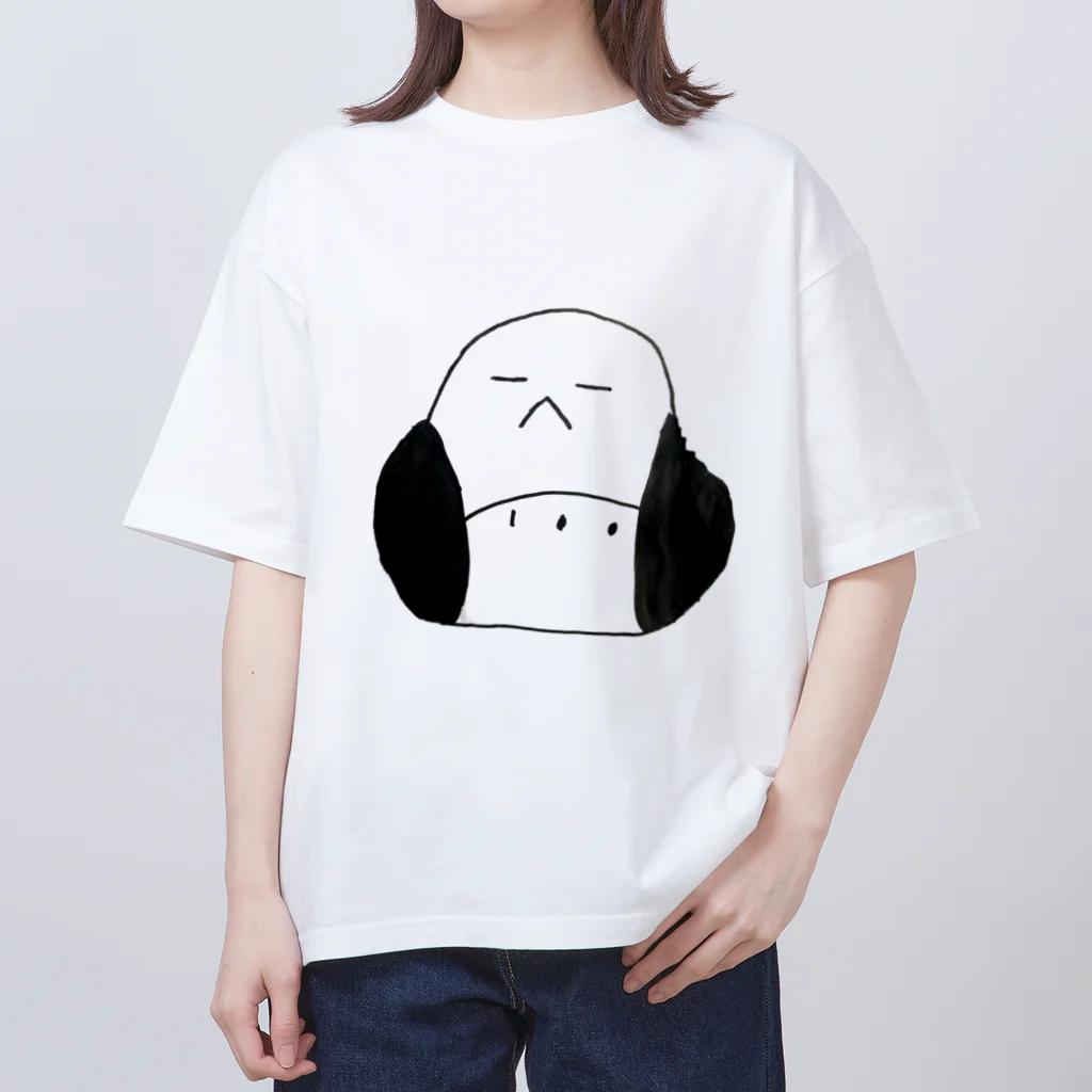 opeeのおみせのフクロウねてる オーバーサイズTシャツ