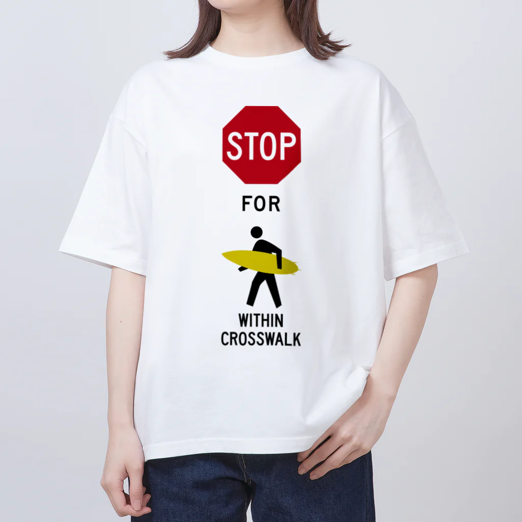 boldandnewのstop for surfer_No.003_fC オーバーサイズTシャツ