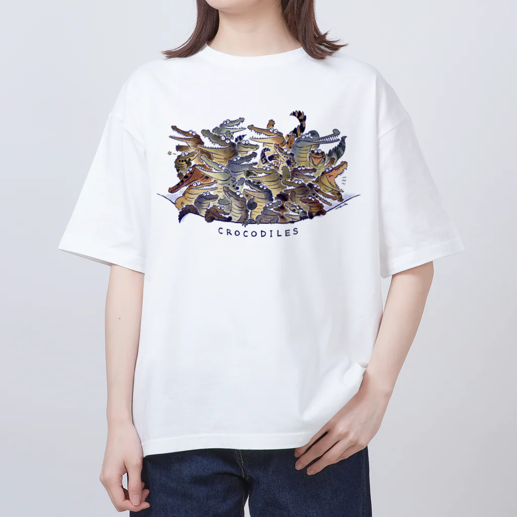 あめみやのCROCODILES Oversized T-Shirt