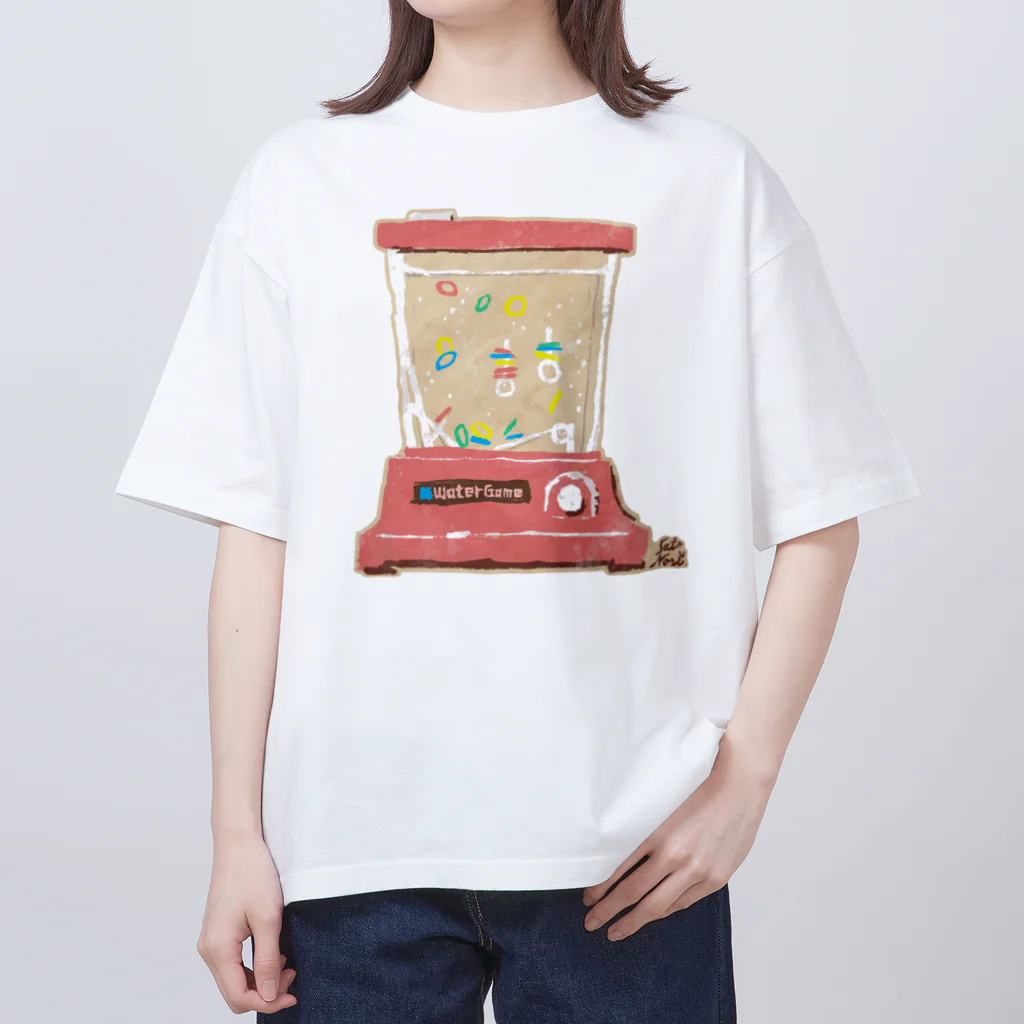 サトウノリコ*の【昭和】ウォーターゲーム オーバーサイズTシャツ