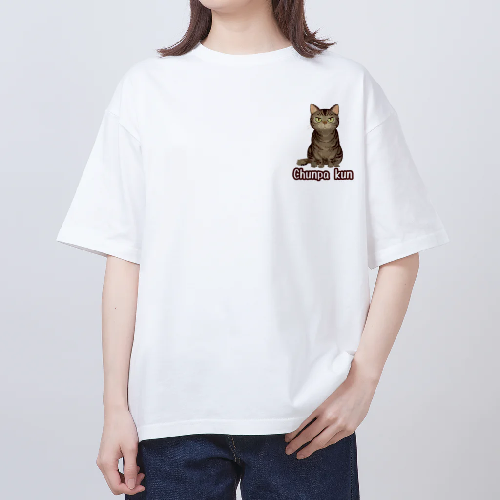 HanaChannel_hogonekoLifeのチュンパ君グッズ オーバーサイズTシャツ