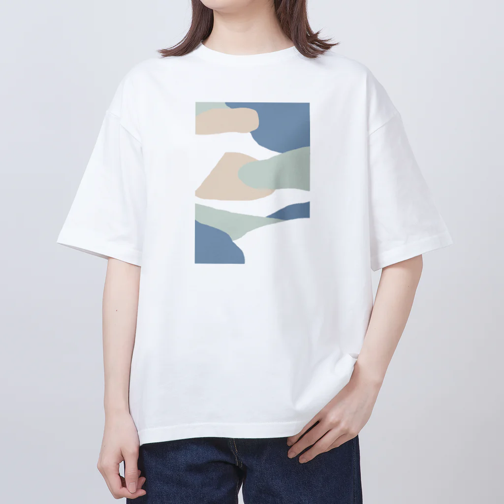 いすかうのやさしい迷彩 オーバーサイズTシャツ