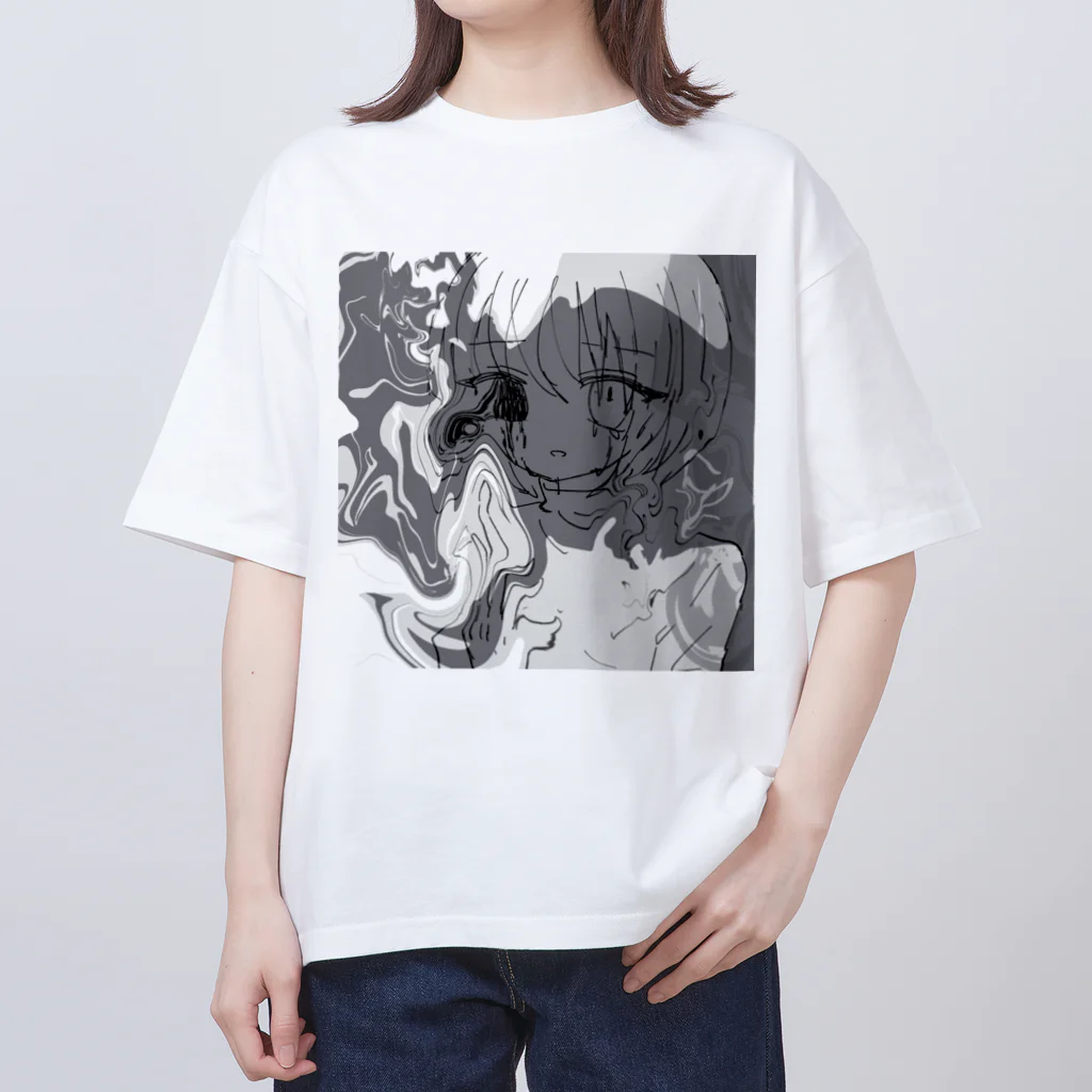 あくむ病院の冥　渦渦渦々、 Oversized T-Shirt