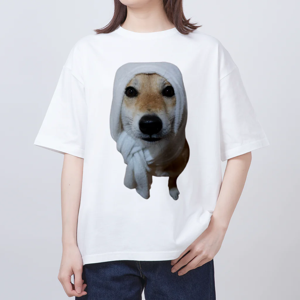 川村さん家の柴犬コロちゃんの湘南のころちゃん Oversized T-Shirt