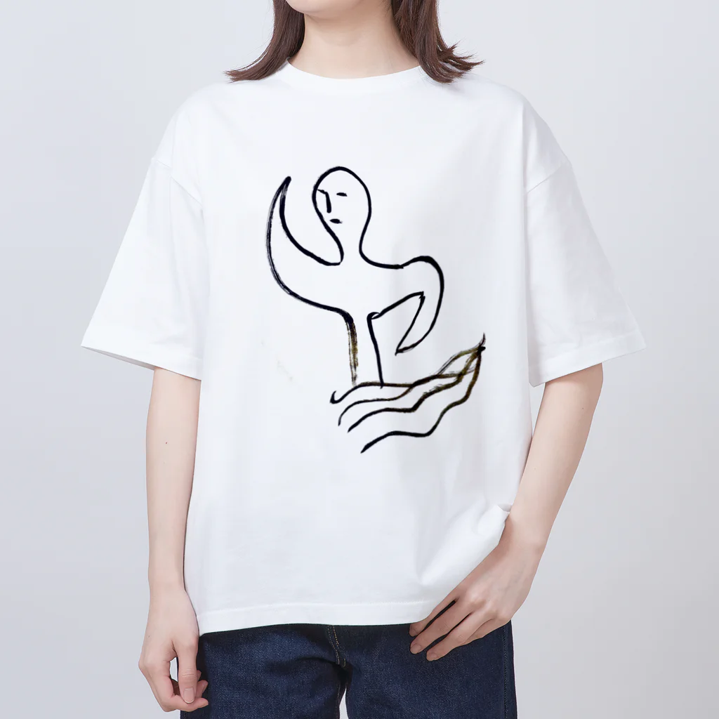 ビン太の世界のワカメツキ〜 Oversized T-Shirt