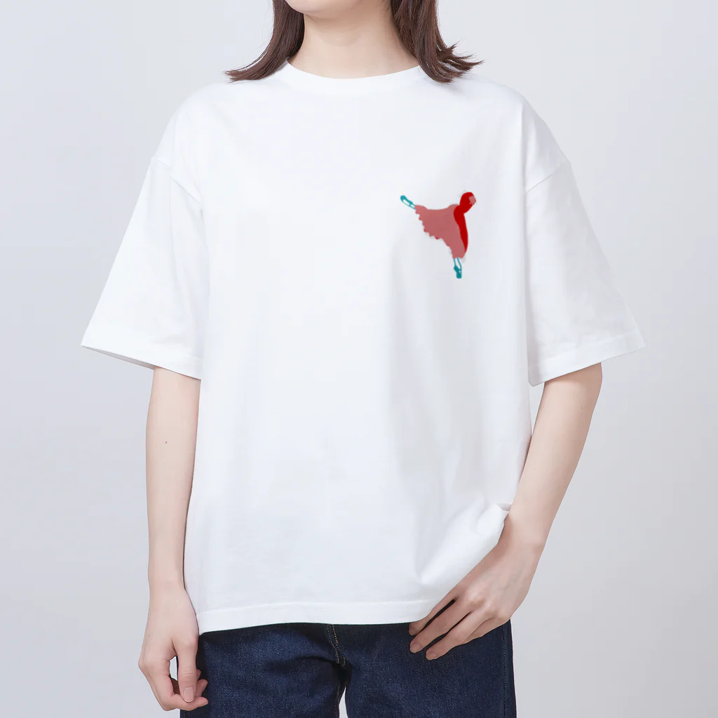 わかめ。もち♡の金魚の舞 オーバーサイズTシャツ