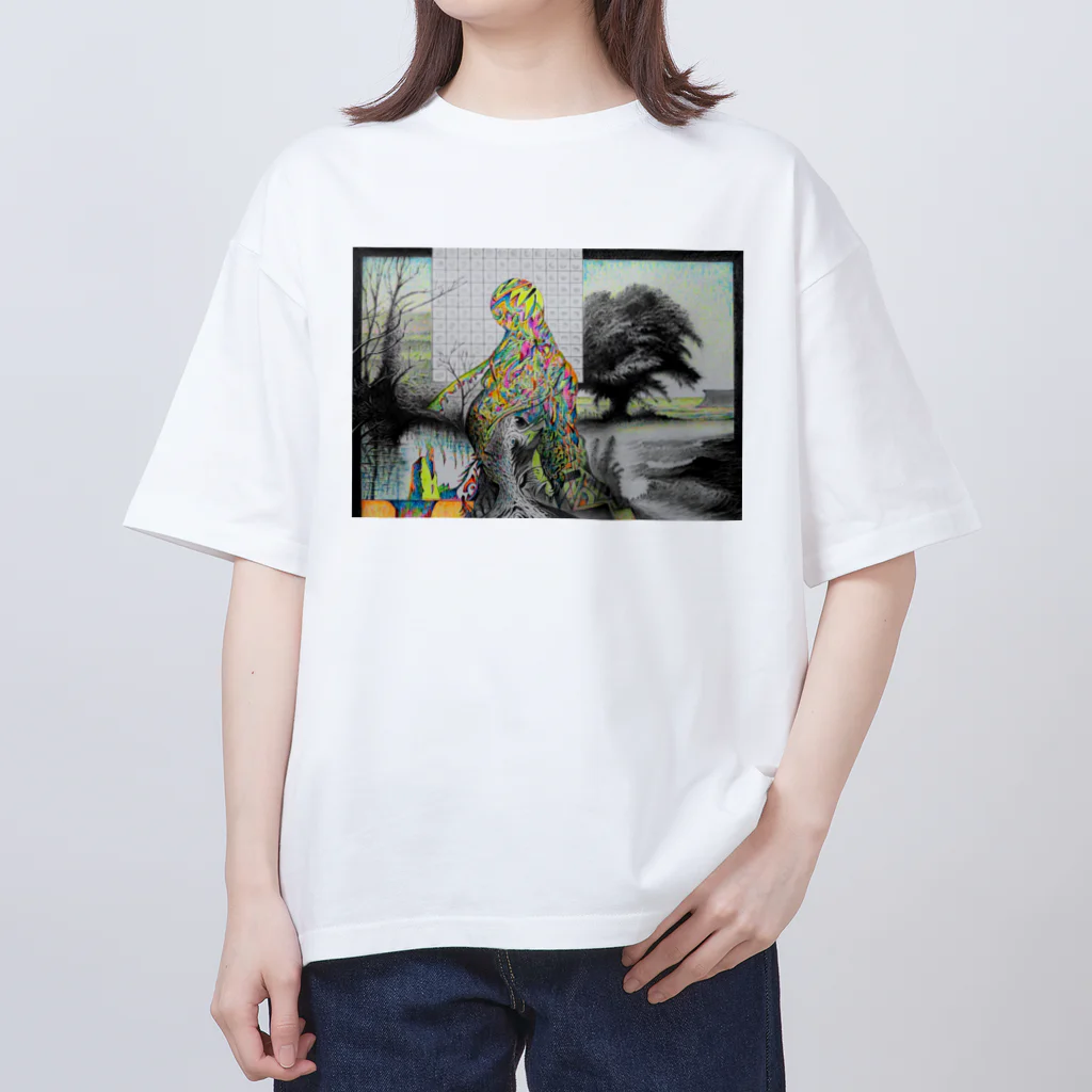 YOSHI-HEY ARTの眩　gen オーバーサイズTシャツ