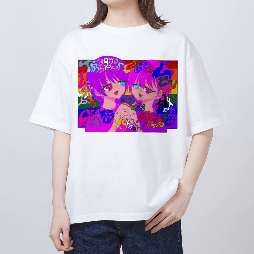 めんたるふぉーぜのらぁぶ オーバーサイズTシャツ