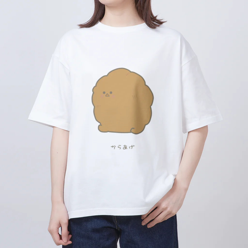 さきまるらんどのからあげのチキ君 Oversized T-Shirt