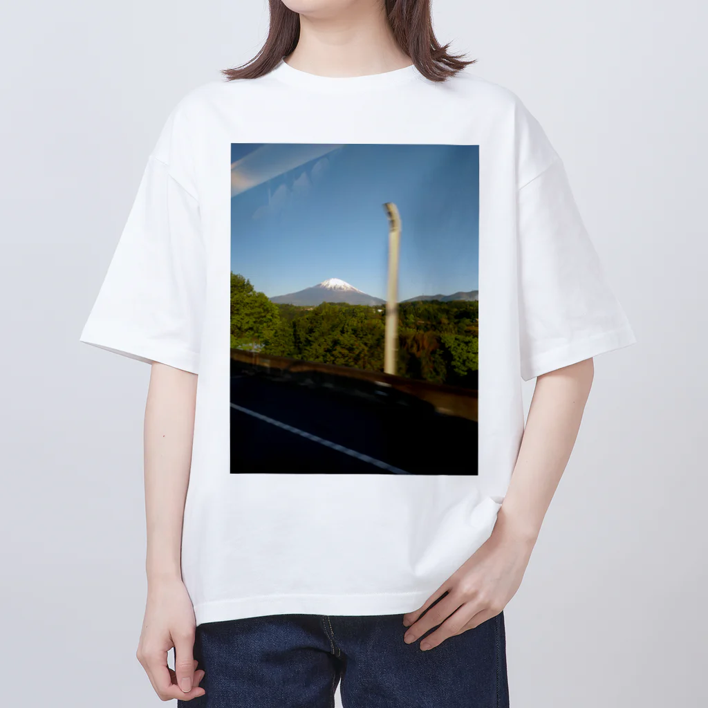 sun 9 storeの富士山は動かない。 オーバーサイズTシャツ