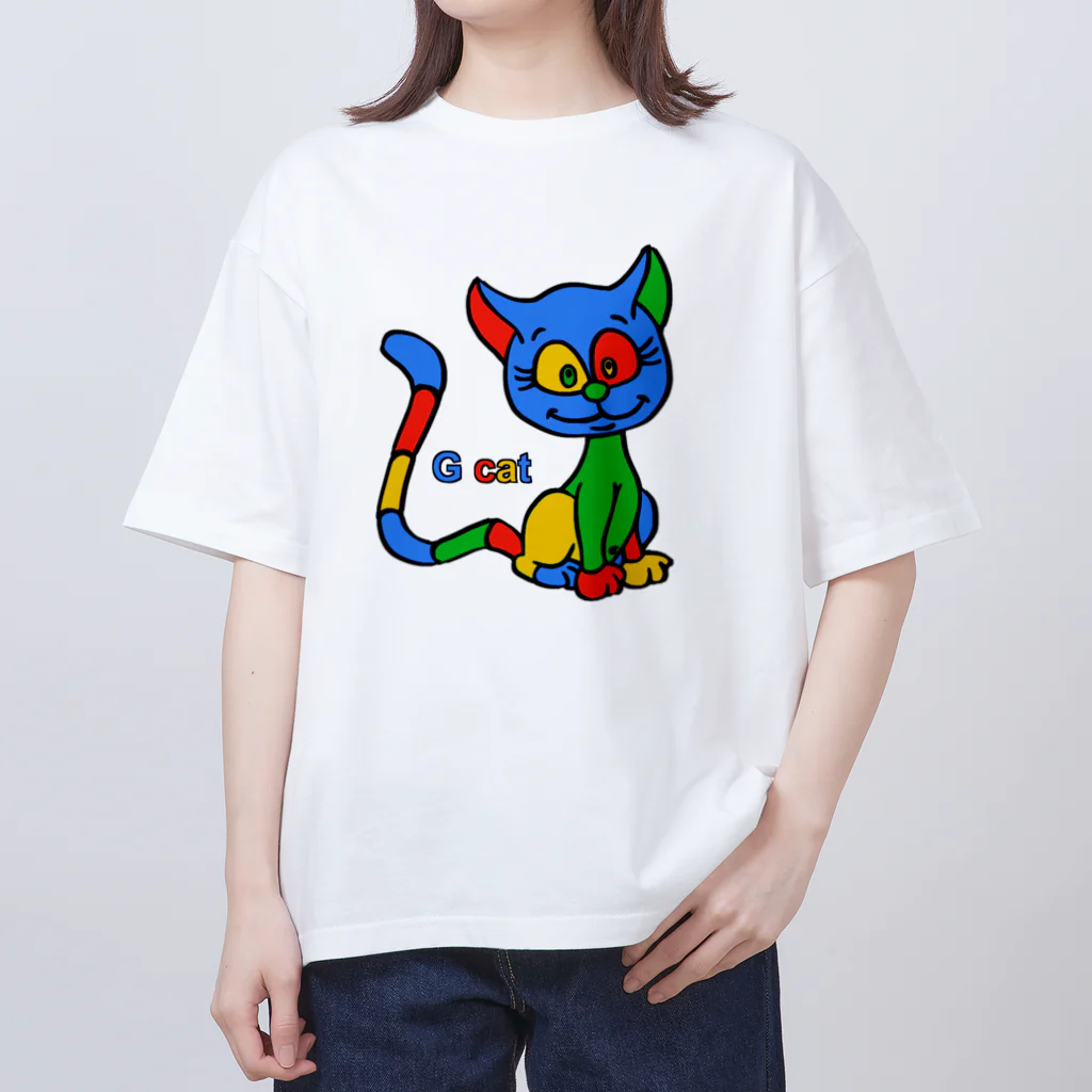 アインシュタインキャットのG cat Oversized T-Shirt