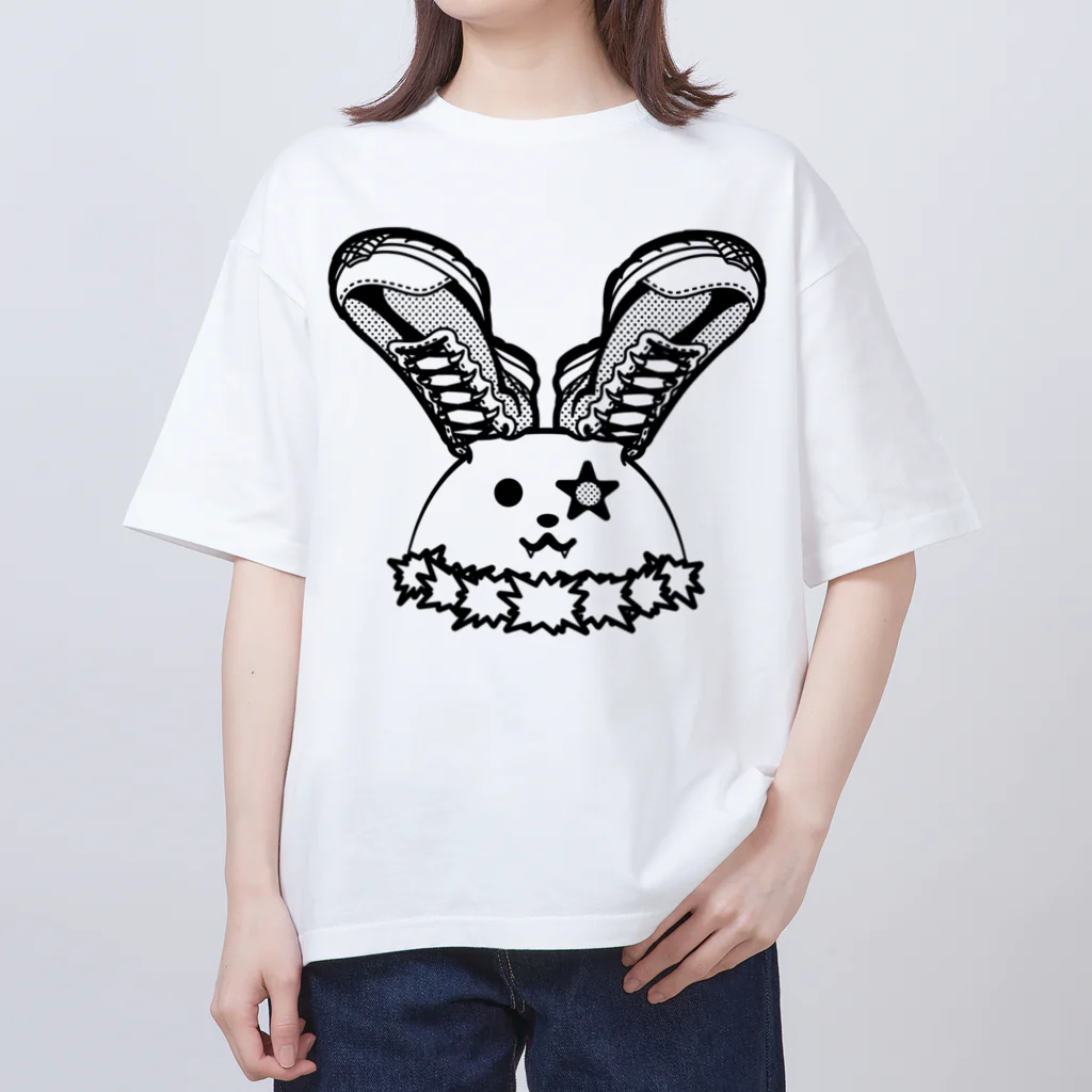 クリーチャーズのうさみみウォーク/ロック オーバーサイズTシャツ