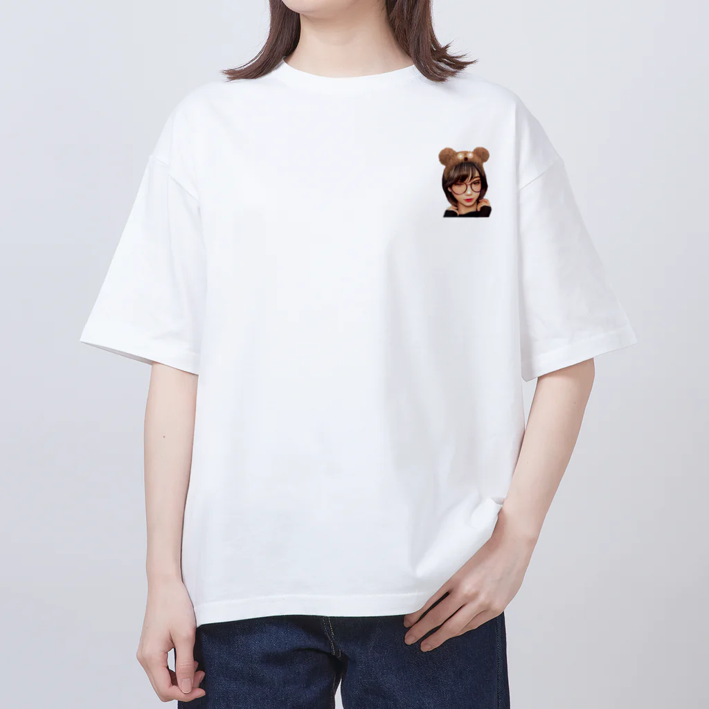 Re:Re:SmileyのBear Girl ☆◡̈⋆ Oversized T-Shirt