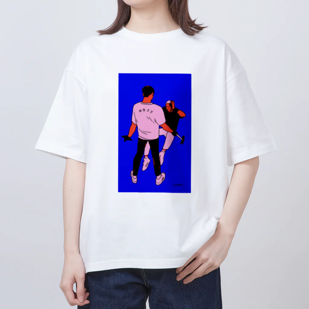 キメたゃ💊のネイルハンマー2 オーバーサイズTシャツ