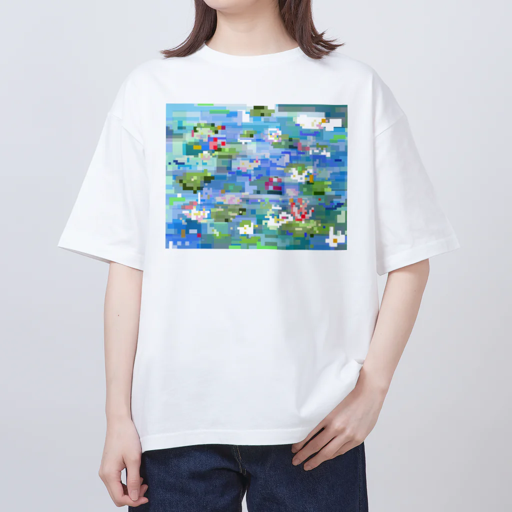 little MAKES.のモネドット オーバーサイズTシャツ