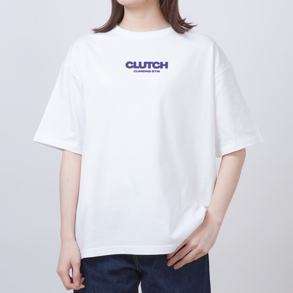 climbing_gym_clutchのclutch  Tシャツ(白)✅ Oversized T-Shirt