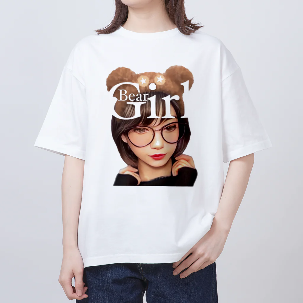 Re:Re:SmileyのBear Girl ☆◡̈⋆ オーバーサイズTシャツ