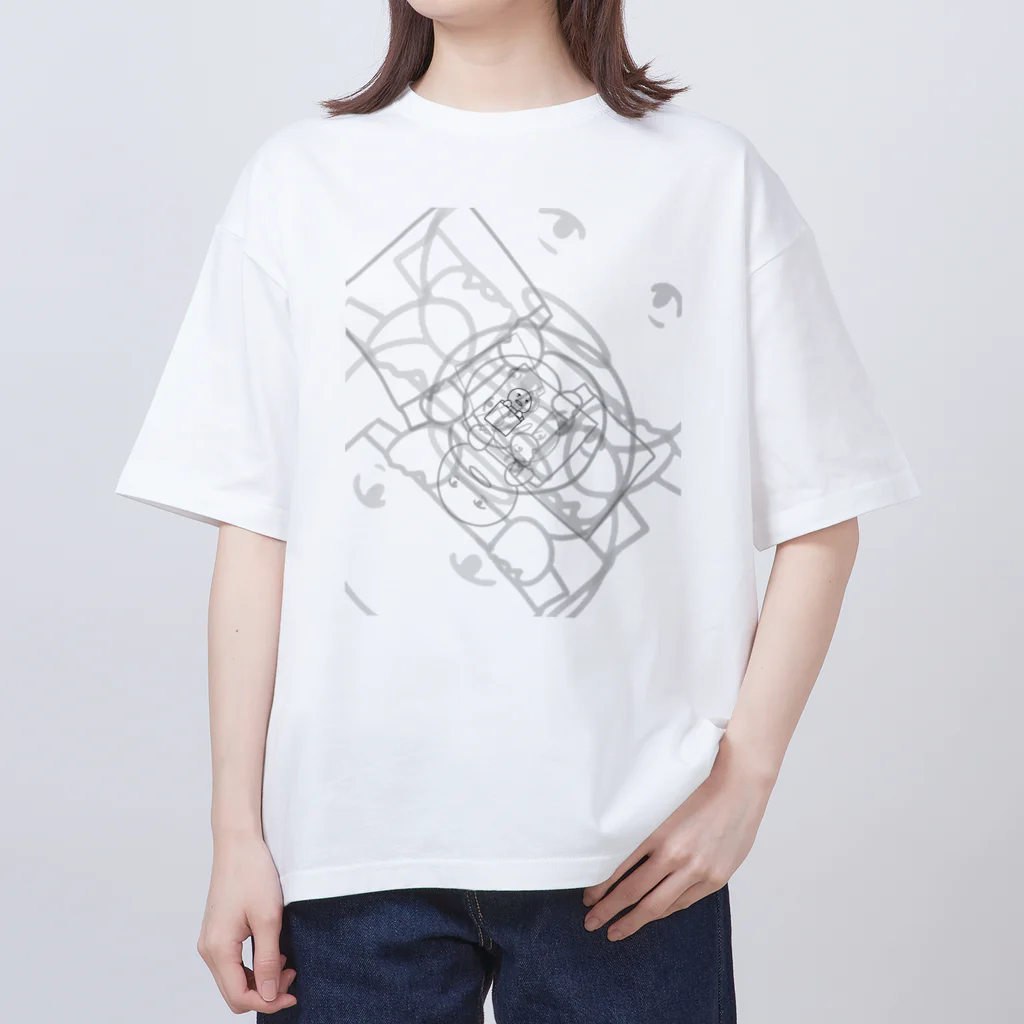 ヘルプ金の眠れない人 オーバーサイズTシャツ