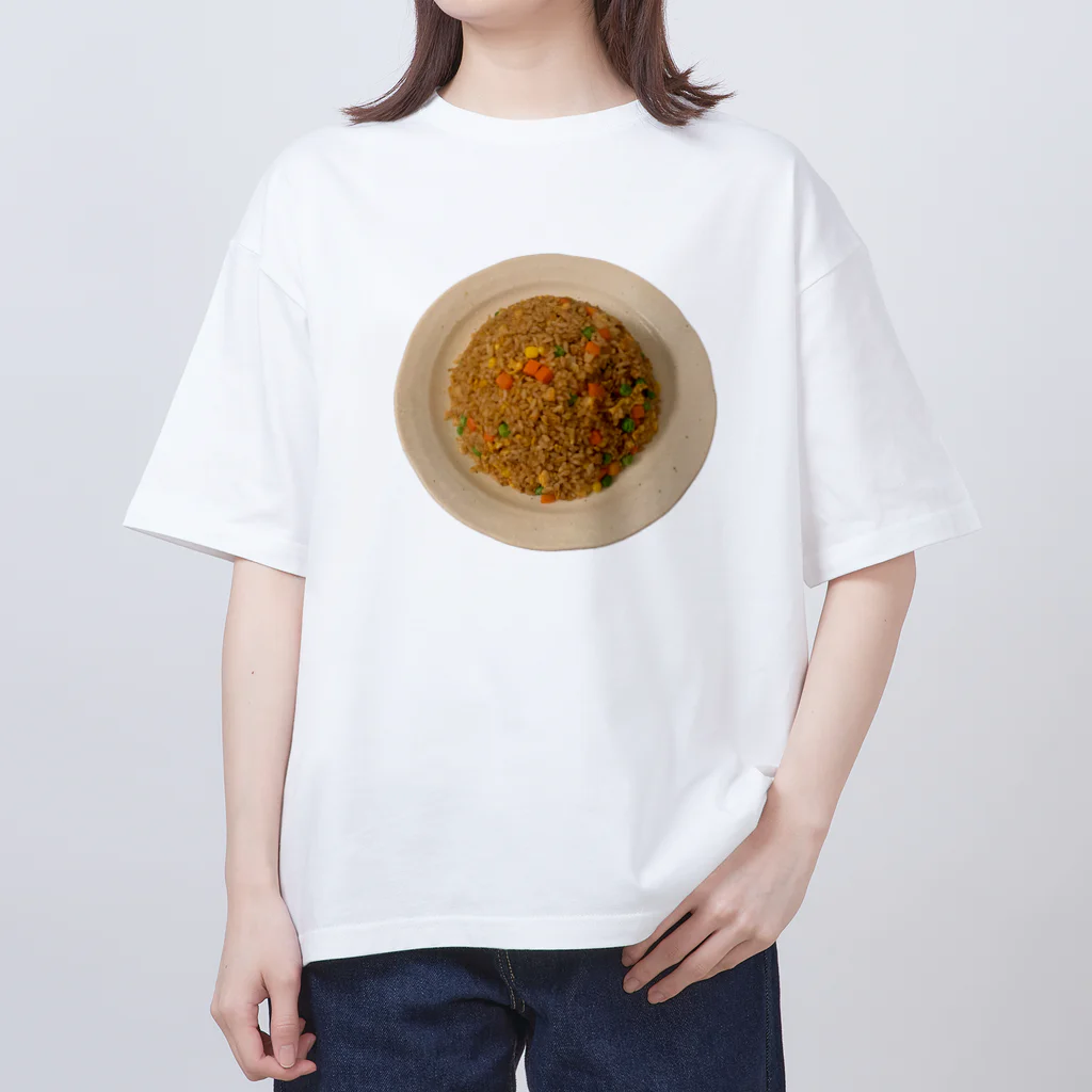 Bejopの飯テロ_チャーハン Oversized T-Shirt