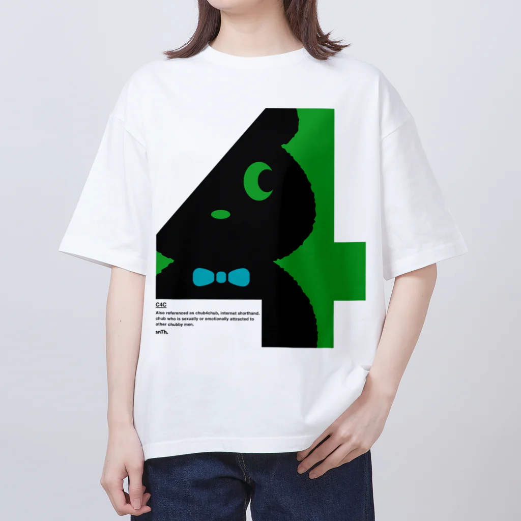 so nice Things.のC4Cベア【Big 4】 Oversized T-Shirt