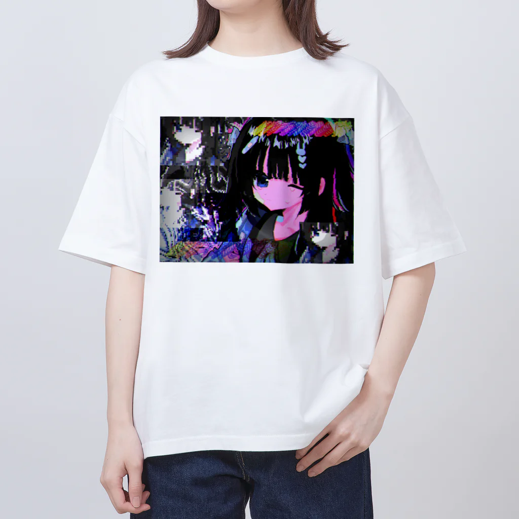 未頼まいごのドット絵さぶかる Oversized T-Shirt