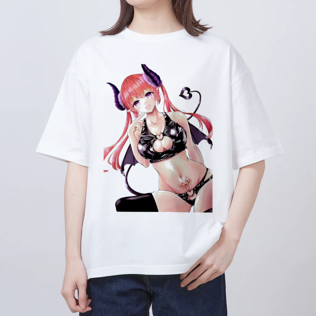 ✟sorairomiran✟のめんへらサキュバスちゃん オーバーサイズTシャツ