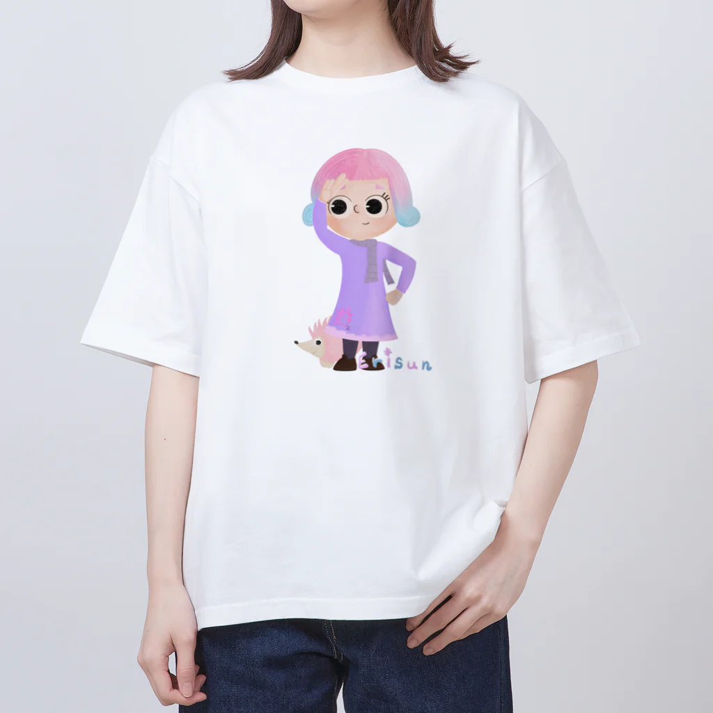 えりすん(Erisun)のえりすんちゃんキャラ オーバーサイズTシャツ