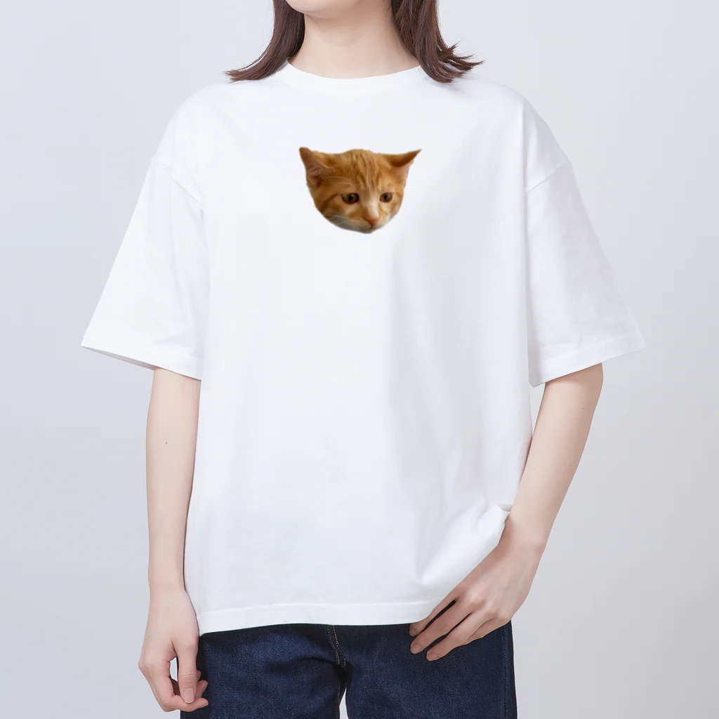 shisyu工房の茶トラのゆず オーバーサイズTシャツ