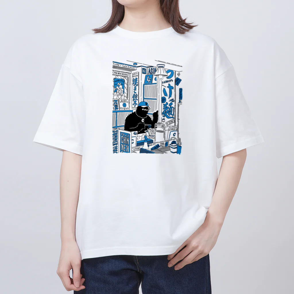 DJ Chin-Nen グッズのDJ Chin-NenオリジナルTシャツ Oversized T-Shirt
