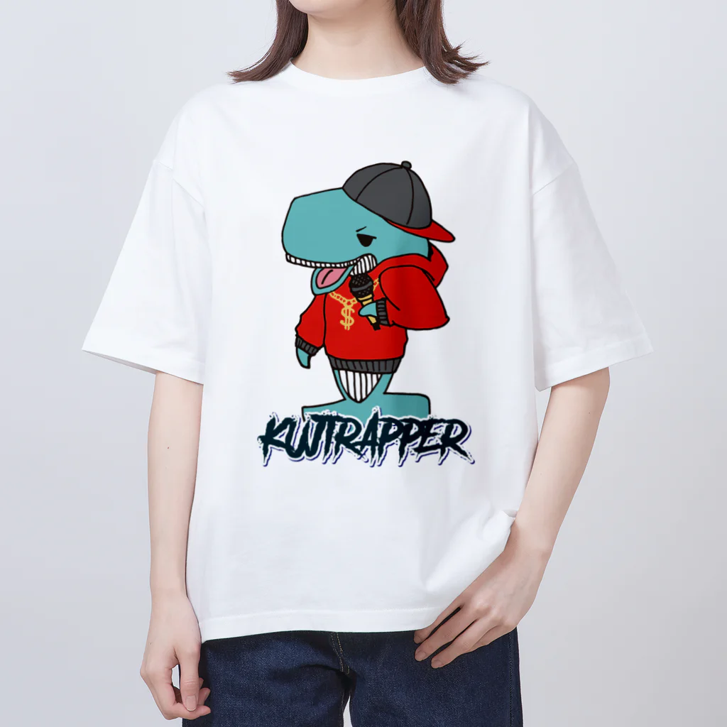 おむれつ商店のくじらっぱー Oversized T-Shirt