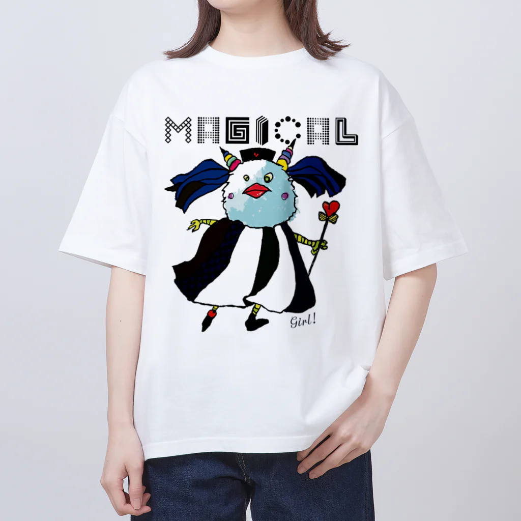 SHAKUTORIMUSHIのマジカルガール! オーバーサイズTシャツ