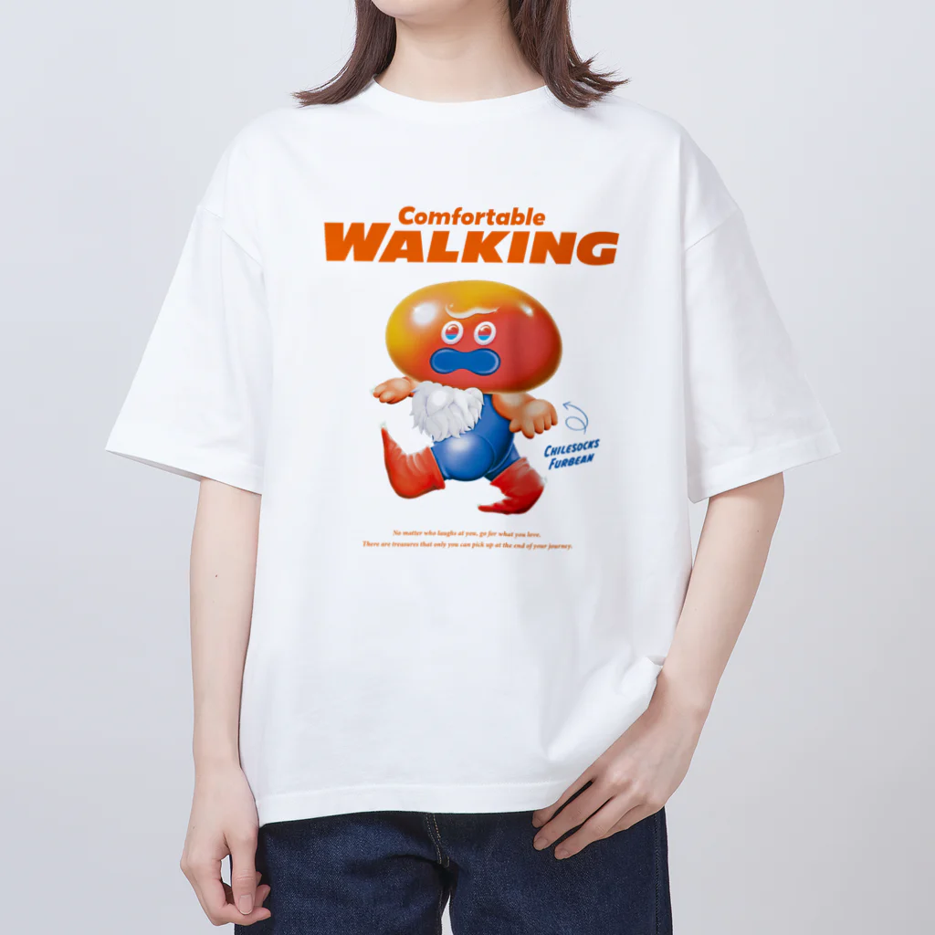 yamaguchi_shunsuke_のComfortable WALKING ー CHILESOCKS FURBEAN ー オーバーサイズTシャツ