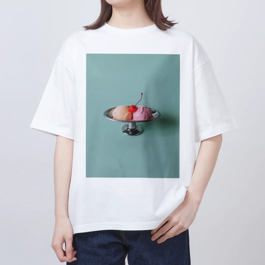 Kensuke Hosoyaのアイスクリームダブル Oversized T-Shirt