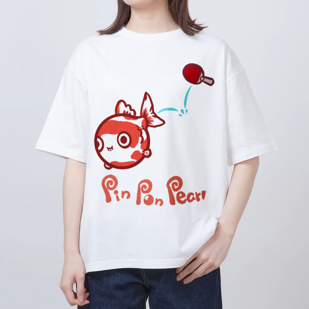 AINE RIUMのピンポン🏓パールTシャツ オーバーサイズTシャツ