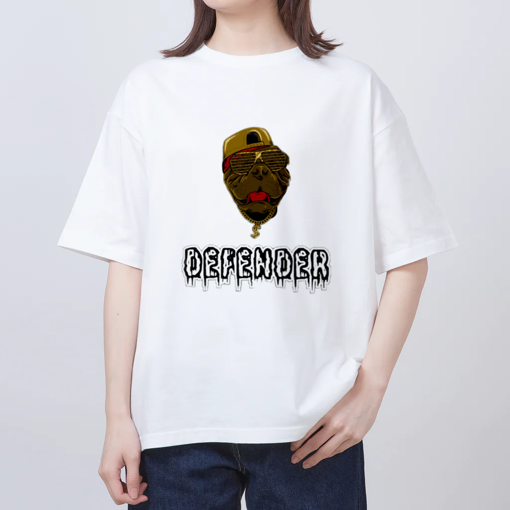 🐾DEFENDER 🐾のDEFENDER  オーバーサイズTシャツ