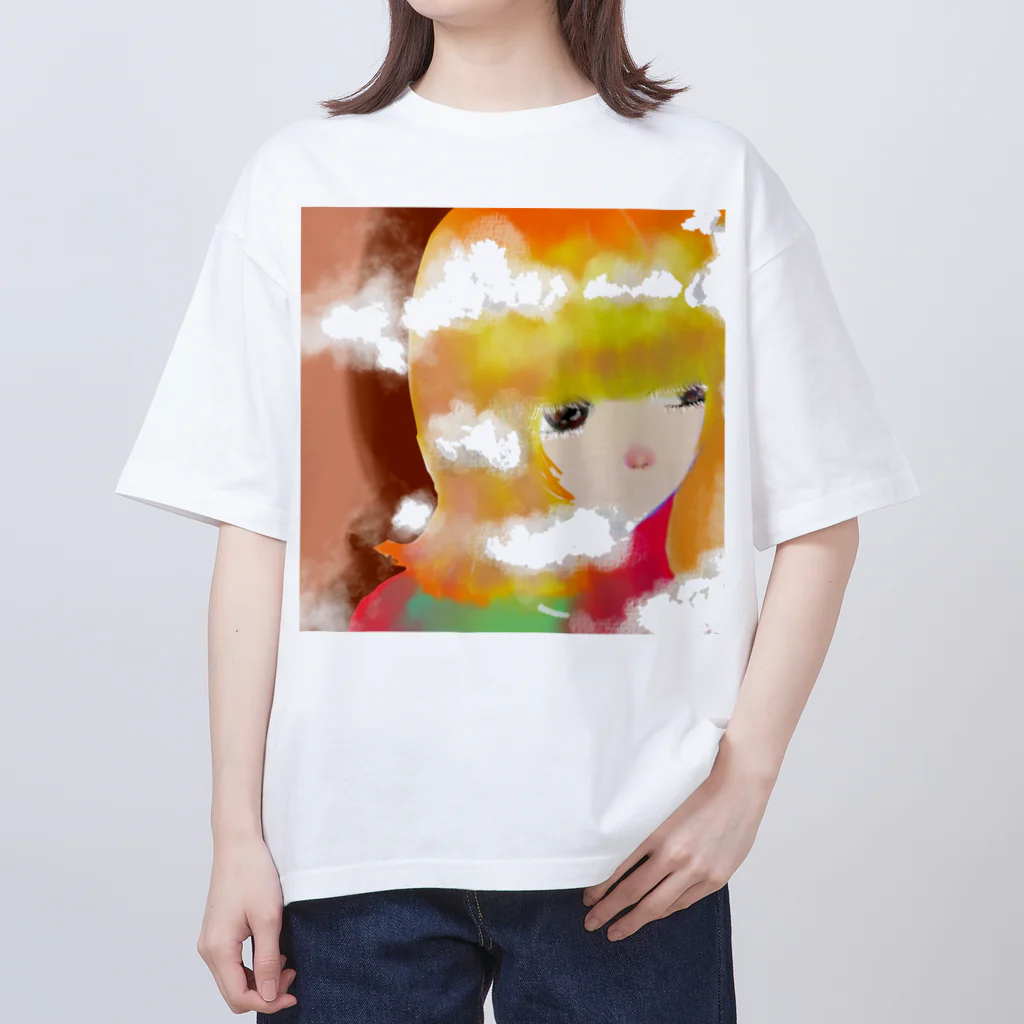 ハコの雲 Oversized T-Shirt