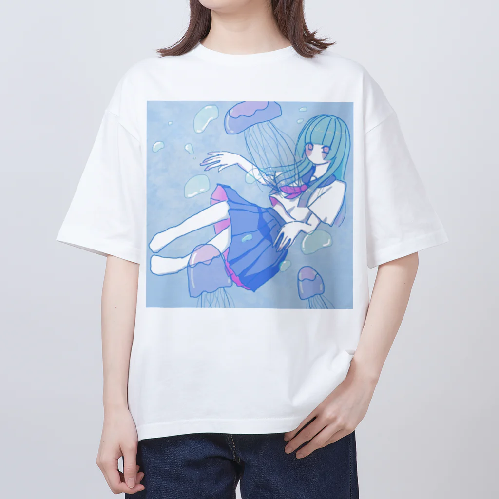 るぅちゃんのクラゲ姫 オーバーサイズTシャツ