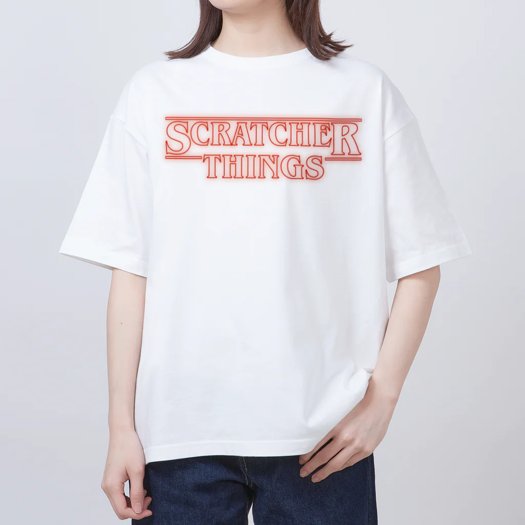 AsomotherfuckerのSCRATCHER THINGS オーバーサイズTシャツ