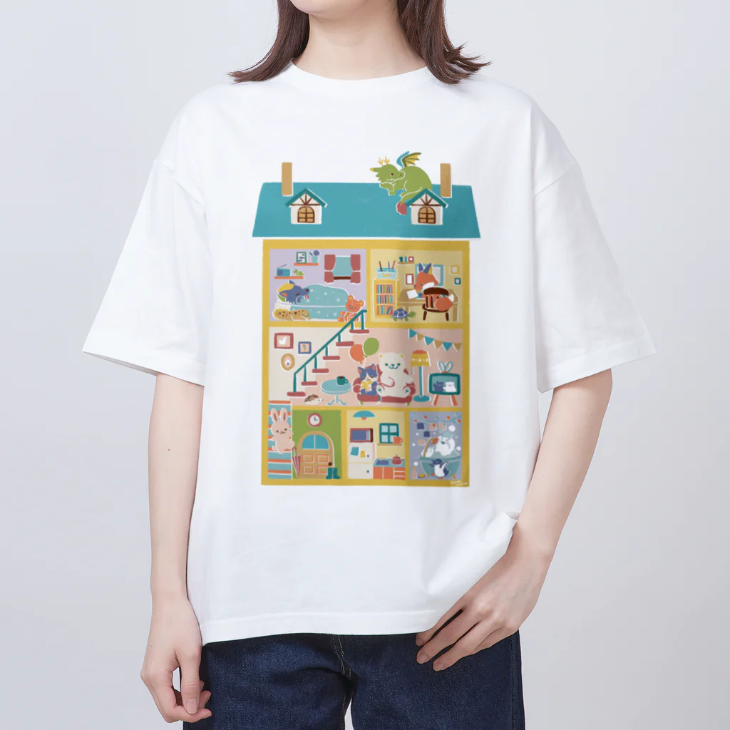 すずきいときちのウェルカム アパートメント オーバーサイズTシャツ