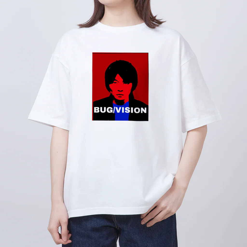 BUG/VISIONマートの証明写真Tシャツ オーバーサイズTシャツ