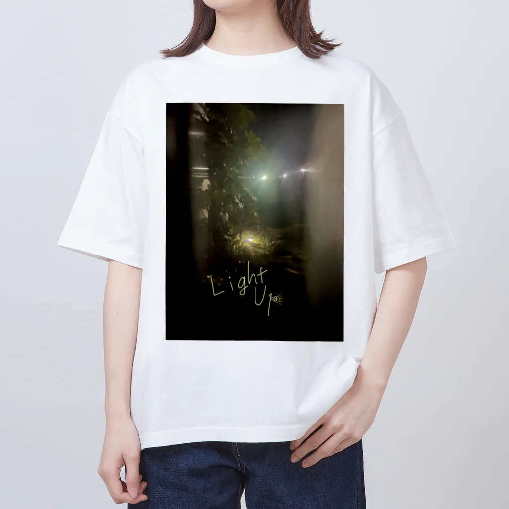 海の武士(かいすぃー)マーケットのあなたを照らすシャツ"Light Up" オーバーサイズTシャツ