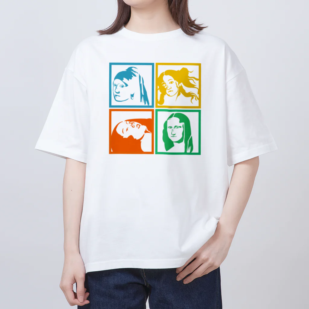 『NG （Niche・Gate）』ニッチゲート-- IN SUZURIのへのへのもへじh.t.その２ オーバーサイズTシャツ