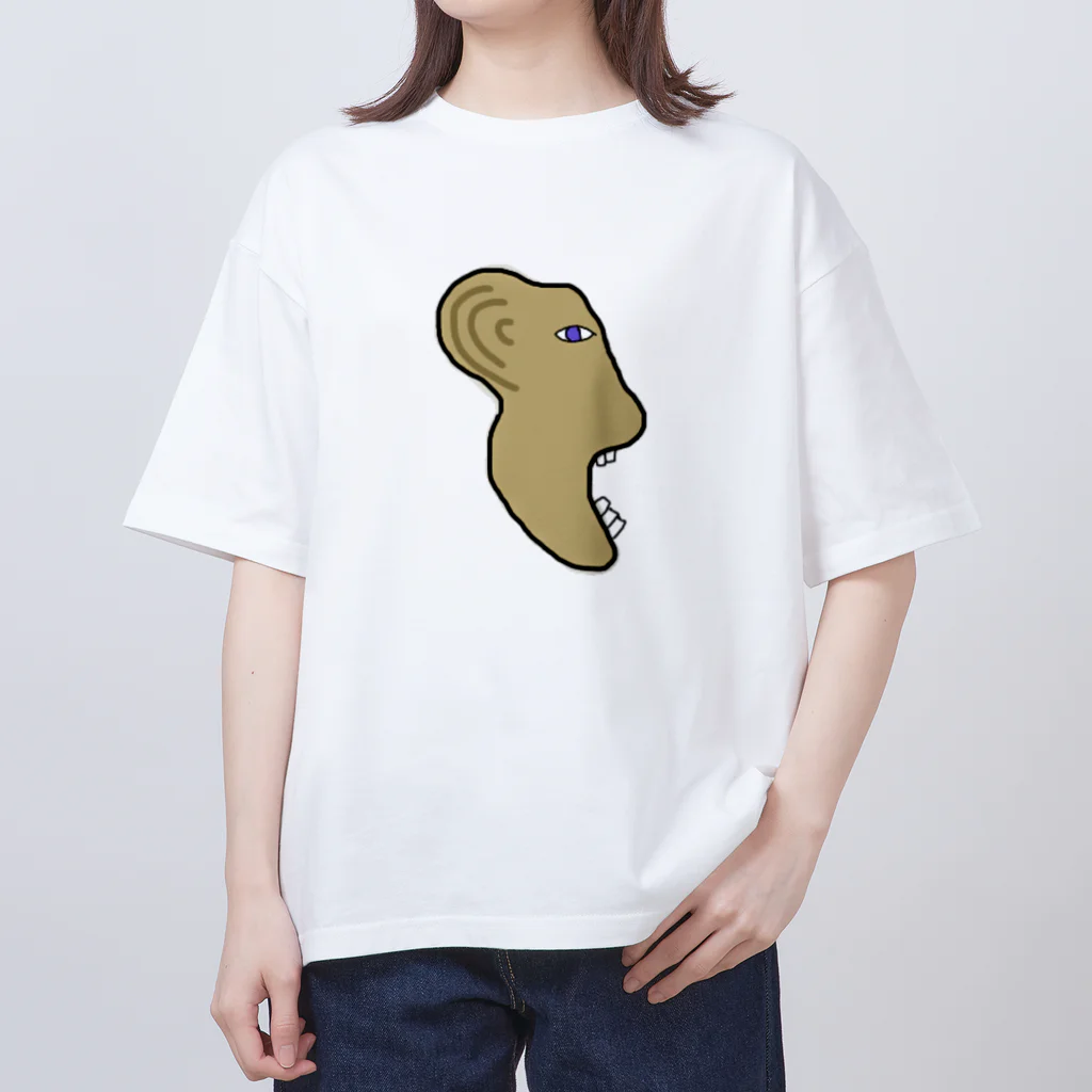 タック宅配の横顔くん Oversized T-Shirt